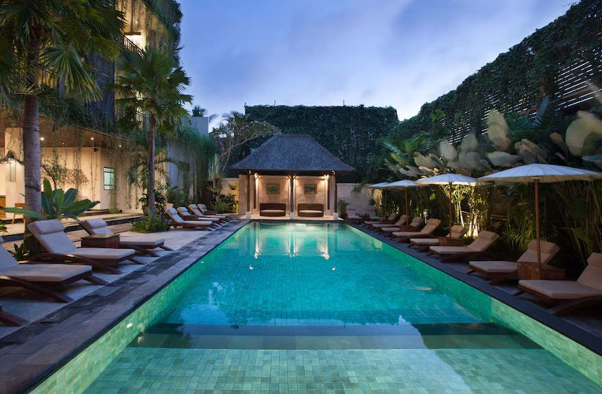 Piscina en Ubud Village